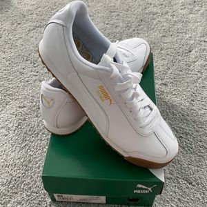 Men’s US size 10 Puma Roma Classic Gum shoe